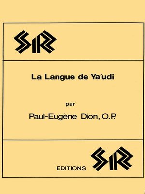 cover image of La Langue de Ya'udi